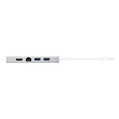 Stacja Dokująca J5create Usb3.0 Mini Dock, 1x Hdmi/1xvga/2xusb, 3.1/1xmicro Usb/1xrj45 Gigabit, Srebrny Jud380-n