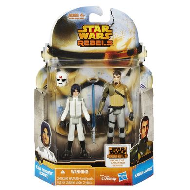Star Wars, Ezra Bridger & Kanan Jarrus, zestaw figurek, 10 cm