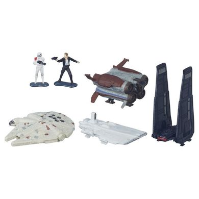 Star Wars, Micro Machines, Kosmiczny pościg, zestaw z pojazdami i figurkami