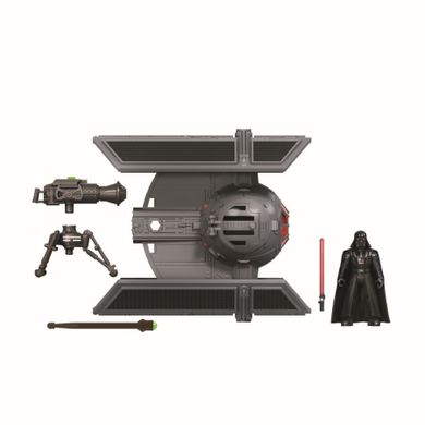 Star Wars, Mission Fleet, Tie Advanced i Darth Vader, zestaw z figurką