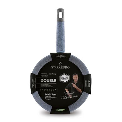 Starke, Double, patelnia, 24-5.3 cm