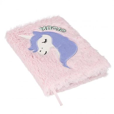 Starpak, notes pluszowy pastelowy A5, Unicorn, 1 szt.
