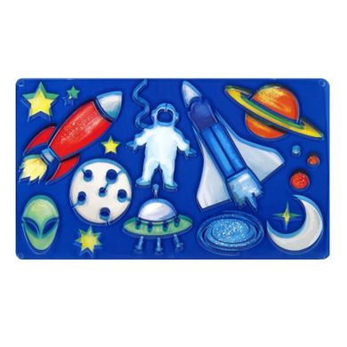 Starpak, szablon rysunkowy, zestaw kreatywny, dinozaury i kosmos, 2 szt.