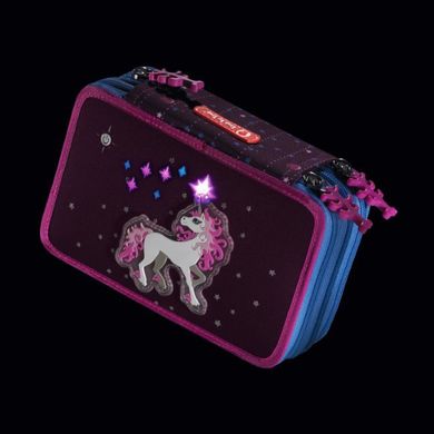 Step by Step, piórnik XXL z wyposażeniem, Unicorn