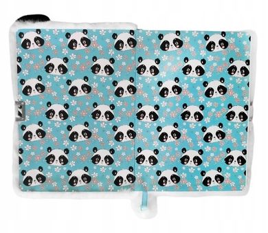 St.Majewski, My Little Friend, pamiętnik z kłódką 3D, włochacz, A5, 96 kartek, Happy Panda