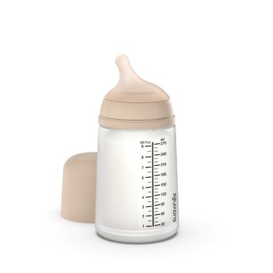Suavinex, butelka Zero Zero, przepływ wolny, light, 270 ml