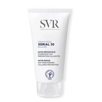 SVR, Xerial 30 Creme Pieds, odżywczy krem do stóp, 50 ml