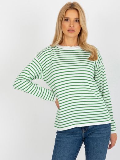 Sweter damski z wełną, mix, Rue Paris