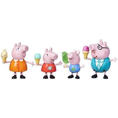 Świnka Peppa, Czas na lody, zestaw 4 figurek
