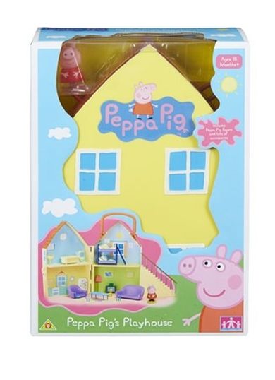 Świnka Peppa, Domek, akcesoria + figurka