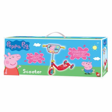 Świnka Peppa, hulajnoga trzykołowa