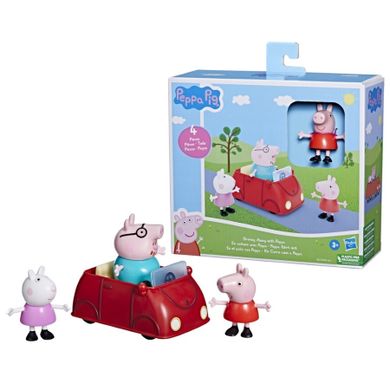 Świnka Peppa, Przejażdżka z Peppą, zestaw z figurką