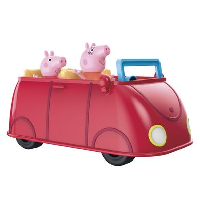 Świnka Peppa, Rodzinny samochód, zestaw z figurkami