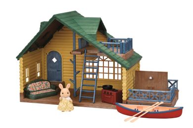 Sylvanian Families, Domek z bali z zielonym dachem, 5610