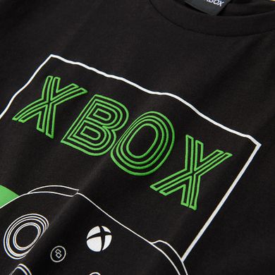 T-shirt chłopięcy, czarny, Xbox