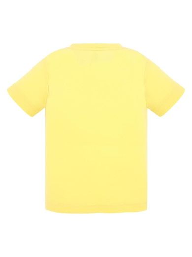 T-shirt chłopięcy, żółty, Tup Tup