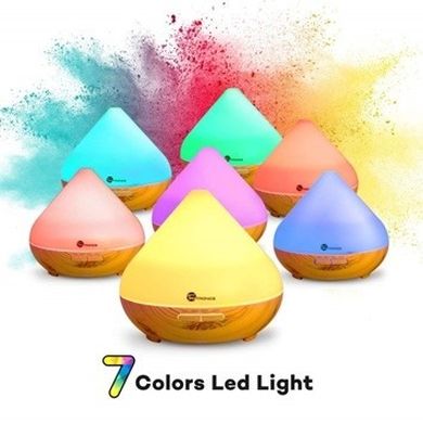 TaoTronics, dyfuzor zapachowy TT-AD002 Shallow, 7 kolorów LED, 300 ml