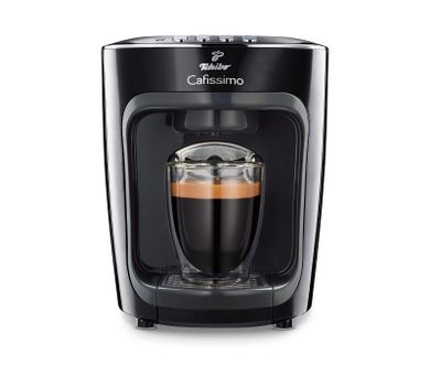 Tchibo, ekspres kapsułkowy, Cafissimo Mini, 505438, 1500W, czarny