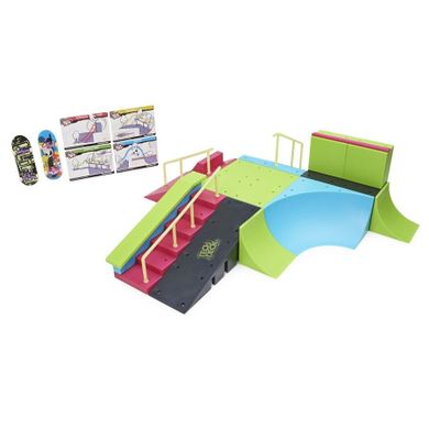 Tech Deck, neonowa mega rampa + 2 deskorolki
