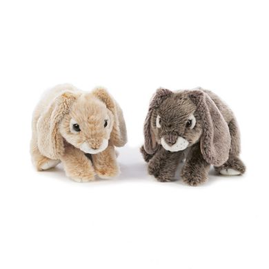 Teddykompaniet, Królik, maskotka, szary, 24 cm