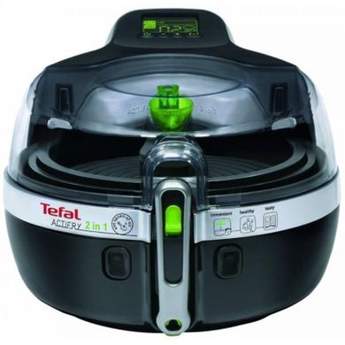 Tefal, frytkownica, Actifry 2in1, YV960116, 1400W, czarny