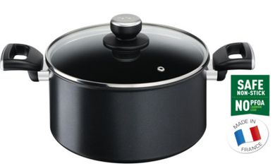 Tefal, Unlimited, garnek z pokrywką, G25546, 24 cm