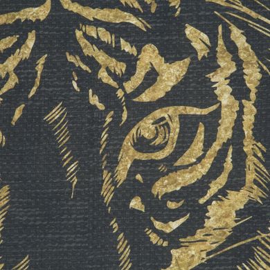 Tiger, elegancka pościel z bawełny hiszpańskiej, z nadrukiem panelowym, 160-200 cm