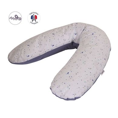 Tineo, poduszka ciążowa i do karmienia 2w1, blue