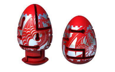 Tm Toys, Gra zręcznościowa, Smart Egg, Red dragon