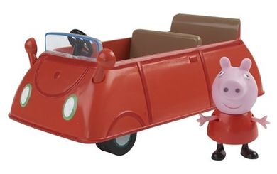 Tm Toys, Świnka Peppa, Auto Peppy, zestaw z figurką