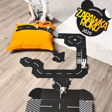 ToddleRoad, City, zestaw elastycznych elementów do budowania ulic