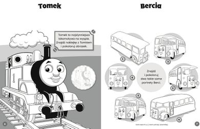 Tomek i przyjaciele. Chwyć kolorowankę