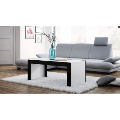 Top E Shop, Deko, ława, biało-czarna