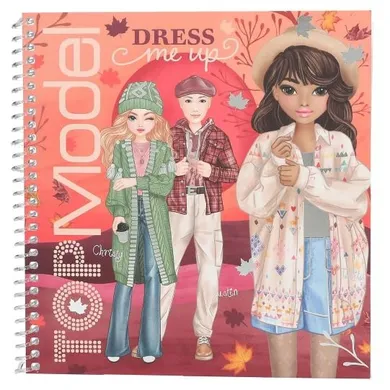 Top Model, Dress me Up, zestaw kreatywny z naklejkami, Cosy