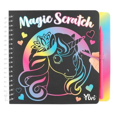 Top Model, Jednorożec Ylvi, Mini Magic Scratch, zdrapywanka z rysikiem