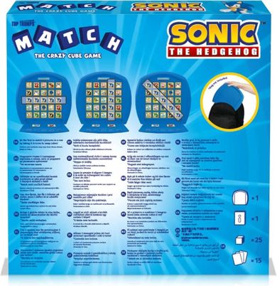 Top Trumps Match, Sonic, gra logiczna