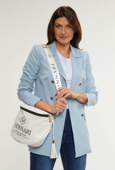 Torebka, biała, Monnari BAG1140-K000