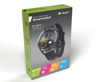 Tracer, smartwatch, TRACER SM8V ONYX