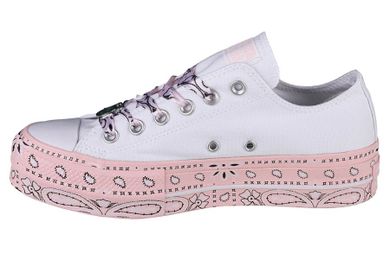 Trampki damskie, biało-różowe, Converse X Miley Cyrus Chuck Taylor All Star