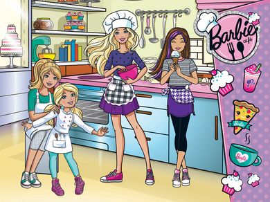 Trefl, Barbie, Wspólne gotowanie, puzzle, 30 elementów
