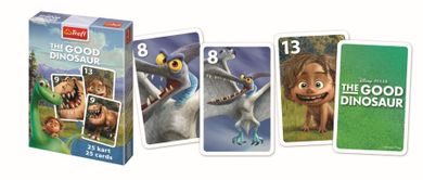 Trefl, Dobry Dinozaur, karty Piotruś