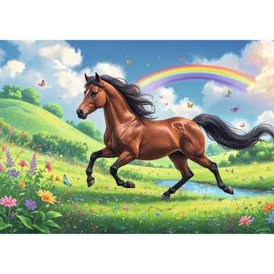 Trefl, Dostojny koń, puzzle, 200 elementów