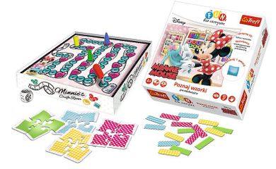 Trefl, For Fun Everyone, Minnie Mouse, Poznaj kształty, gra edukacyjna