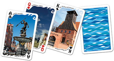 Trefl, I love Bałtyk, karty do gry
