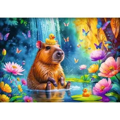 Trefl, Kapibara, puzzle, 1000 elementów