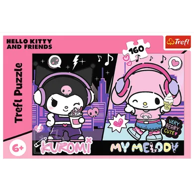Trefl, Kuromi rządzi, puzzle, 160 elementów