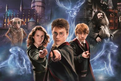 Trefl, Magiczny śwat Harrego Pottera, puzzle XL, 160 elementów