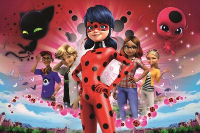 Trefl, Miraculous, Pokaż swoje prawdziwe oblicze, puzzle, 260 elementów
