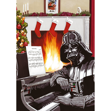 Trefl, Premium Plus, Star Wars, Święta z Darth Vader, puzzle, 1000 elementów