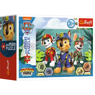 Trefl, Psi Patrol, Wesołe pieski, puzzle miniMAXI, 20 elementów